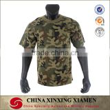 Wholesale Latest Design 100% Cotton Fabric Plain Army Custom T Shirt Printing