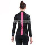 Wholesale Women Cycling Wear Jersey+trouser Long Sleeve Bicycle Sets Bike Clothes Custom Cycling Jersey Set Sublimation thumbnail-6