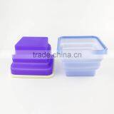 High Quality Silicone Food Containers/Lunch Boxes thumbnail-3