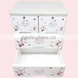 Printing Flower Mini Plastic Storage Drawers thumbnail-5