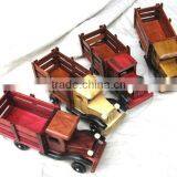 Custom Lovely Nice-looking Kids Wooden Toys Mini Truck Model for Kids thumbnail-2