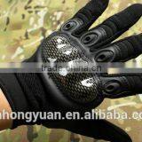 Black Carbon Fiber Antislip Abrasion Proof Military Tactical Combat Gloves thumbnail-1