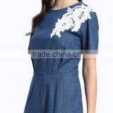 Domin Fashion Latest Denim Styles Jumpsuits Women 2016 thumbnail-2