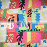 100% Polyester Peach Skin Printed Fabric
