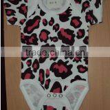 4-6 Months Short Sleeve Cotton Baby Romper thumbnail-1