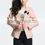 elegant women leisure suit pink