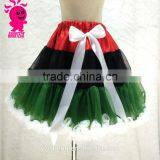 Sequin Hot Stitching Color High Quality Baby Girls Soft Fabrics Chiffon Tutu Pettiskirt thumbnail-2