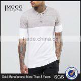 MGOO High Quality 2016 Custom Made Embroidery Business Golf Polo Shirts 100 Cotton Pique Custom Logos thumbnail-1