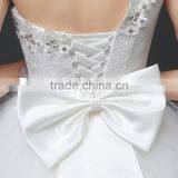 MGOO Custom Made One Shoulder White Beaded Magic Dress Company Ballgown Bridal Party Dress New Style thumbnail-5