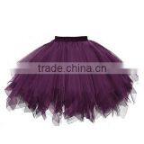 2017 Fluffy 1950s Vintage Tutu Petticoat Ballet Bubble Skirt Long Tulle Skirts Tutu thumbnail-3