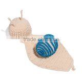 Newborn Snail Design Knitted Hat Cute Baby Kids Crochet Boutique Caps Winter Baby Clothes thumbnail-4