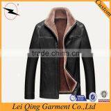 New Model Wholesale Warm Men Jacket Clothing Coat Fashion Leather Man Coat thumbnail-4