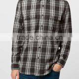 Men Gingham Button Down Smart Shirt thumbnail-2
