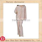 Ladies Flannel Pajamas Set thumbnail-1