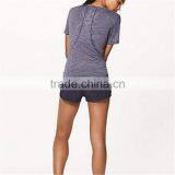 Fancy Design Women Cheap Heather Colour Sports t Shirts thumbnail-2