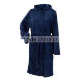 100% Cotton Terry Hooded Bathrobe for Women thumbnail-5