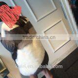 2016 New Design Woman Woolen Fox Fur Vest With Woolen Fur Overcoat thumbnail-3