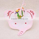 S33354W Baby Bibs Infant Waterproof Dribble Cartoon Elephant Bandana thumbnail-1