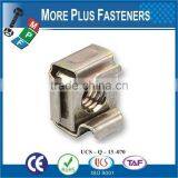 Made in Taiwan Captive Stainless Steel Zinc Electroplated Steel Cage Nut thumbnail-3