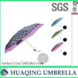 LF-016 5 Folding 8k Windproof Lady Umbrella thumbnail-1
