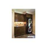 Low Flammability Laundry Room Storage Cabinet High Gross Surface