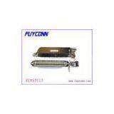 90 Degree Amphenol 64 Pin Male Plug Centronics Connector IDC Type thumbnail-1