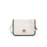 Luxury Crossbody Leather Bags For Women , White Cross Body Leather Bag