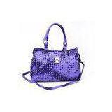 Designer Woven PU Ladies Leather Shoulder Bags With Adjustable Long Handles thumbnail-1