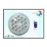 3500K 18 W Warm White LED Swimming Pool Lights Edison , 12V PAR56 LED Pool Light
