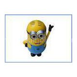 4400mAh Minions Cartoon Power Bank , Mobile Phone USB Charger With  LED Indicator