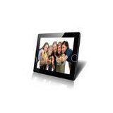 High Resolution Remote Control LCD Digital Photo Frame 12 Inch With Temper Glass