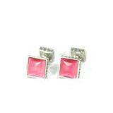 Sell Cat Eye Stone Cufflink thumbnail-1