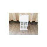 White Metal Chistmas Lantern for Tealight thumbnail-2