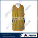 Cheap Sublimation 100% Polyester Basketball Singlet Wear thumbnail-3