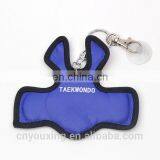 Martial Arts Accessories Taekwondo Chest Guard Key Chain thumbnail-2