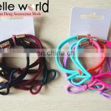 wholesale girls knot colors elastic hair ties