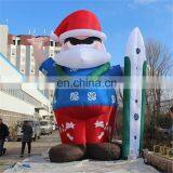 Advertising Outdoor Airblowing Christmas Inflatable Santa Claus for Christmas Decoration thumbnail-2