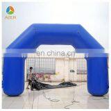 Coustom Make Bule Inflatable Finish Line Arch