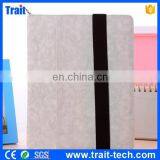 Elastic Belt Side Flip Stand PU Leather Case for IPad 4 IPad 2 The New IPad With Shoulder Strap