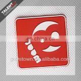 Custom Private Design Clothing Brand Logo Rubber Logo Patches Badge thumbnail-1
