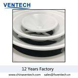 Movable Core Air Diffuser Aluminum Round Diffuser Circular Diffuser thumbnail-2