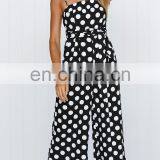 New Arrival Ladies One Piece Dot Printing Jumpsuit and Adult One Piece Jumpsuit thumbnail-5