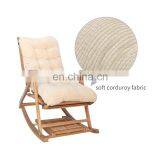 Custom Cotton Fabric Sun Lounguer Cushion Rocking Chair Outdoor Bench Garden Rattan Chair Wooden Sofa Cushion Pillow thumbnail-5