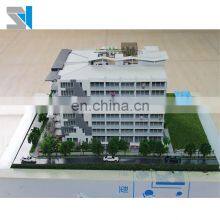 Apartment Building Model With Commercial Complex