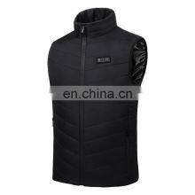 USD Smart Large Size Casual Stand Collar Heating Waistcoat thumbnail-5