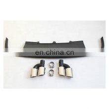 S5 Car Bodykit Diffuser For Audi A5 S5 Ordinary Edition 4 Doors Style Rear Bumper Diffuser With Tailpipe 2009-2011 thumbnail-3