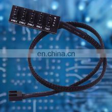 Pwm Regulator 12v Cpu Cooler / Chasis Cooling Fan Power Cable Adapter thumbnail-4