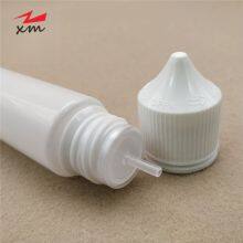 Full White Bottle 30ml 60ml Childproof Squeeze E-liquid Bottle Plastic Pet E-juice Vape Oil Dropper Bottle thumbnail-3