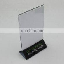 Custom Restaurant Plastic Acrylic Table Stand Menu Holder thumbnail-5