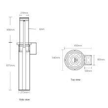 UPARK Automatic Retractable Light Bollard With Integral for Car Security Block Paved Domestic Driveway Residential Barrier thumbnail-3